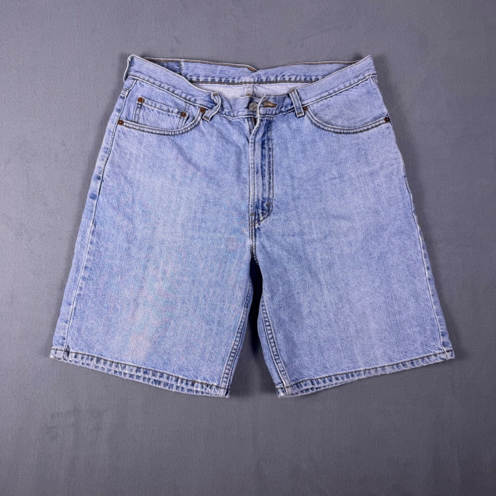 Levi's 550 Relaxed Fit Denim Jean Shorts W36 Blue